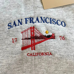 San Francisco Golden Gate Bridge Crewneck Sweatshirt
