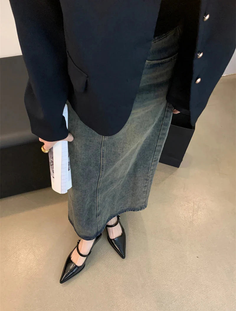 Keely Retro Pointed Toe Pumps