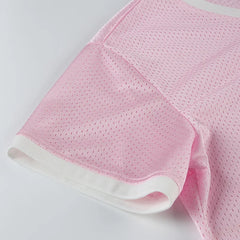 Pink Jersey Number Top