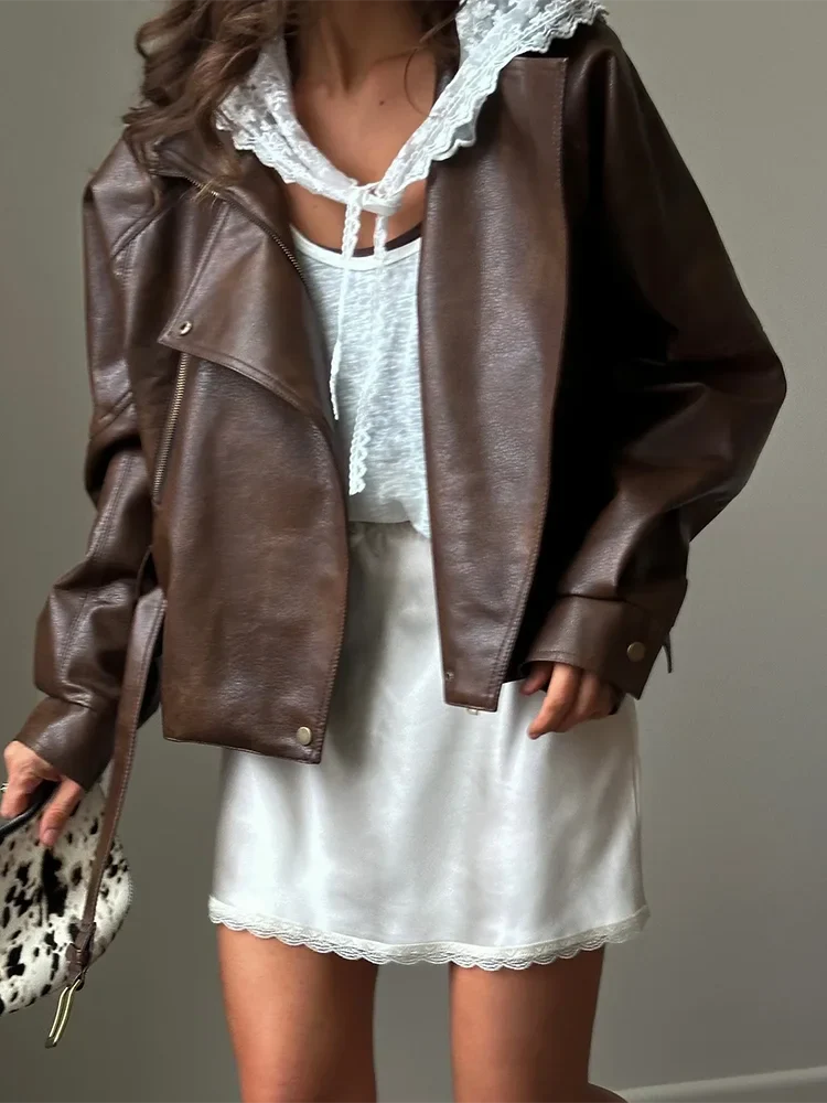 Satin Bow Lace Mini Skirt - Streetwear Slim Fit