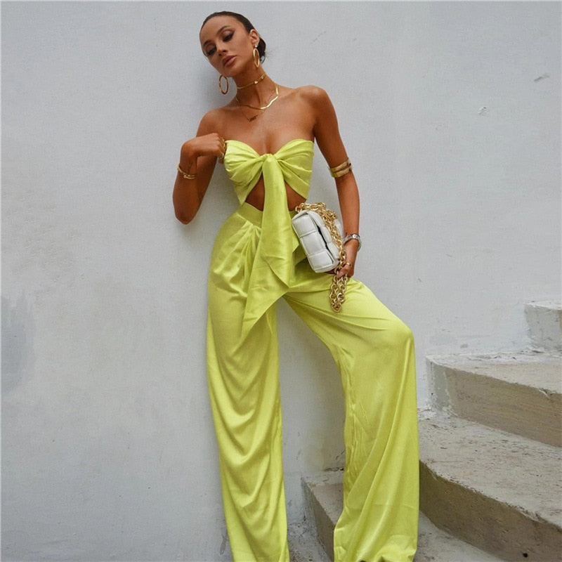 Bianca Tie Me Up Matching set
