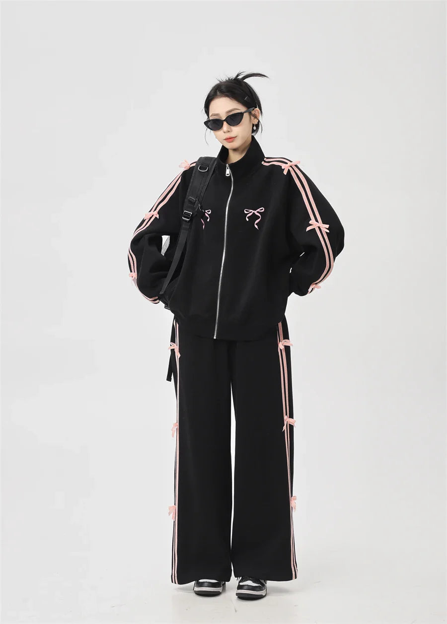 Bow Tracksuit Set