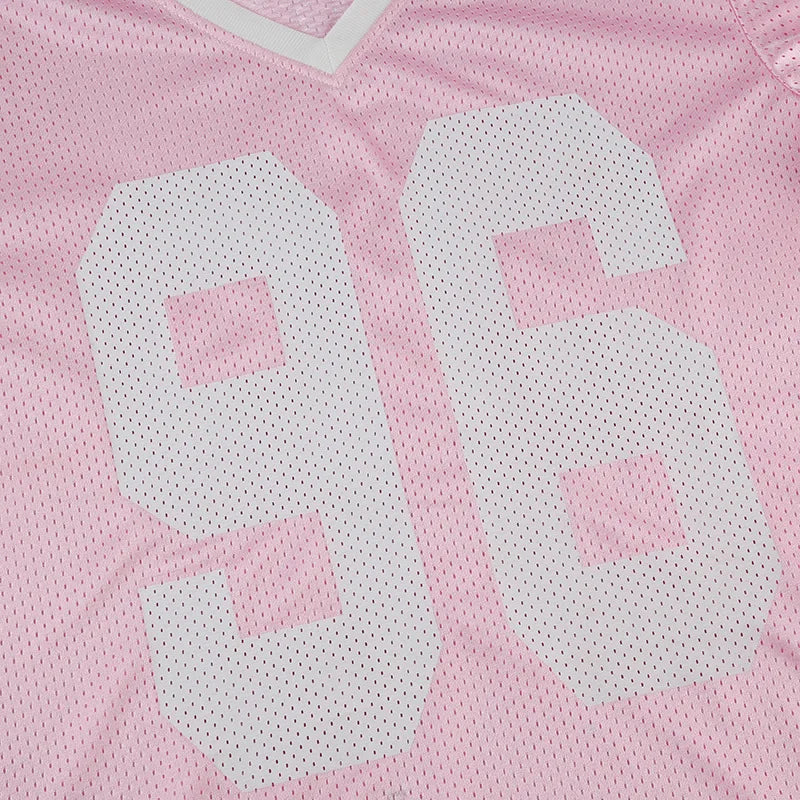 Pink Jersey Number Top