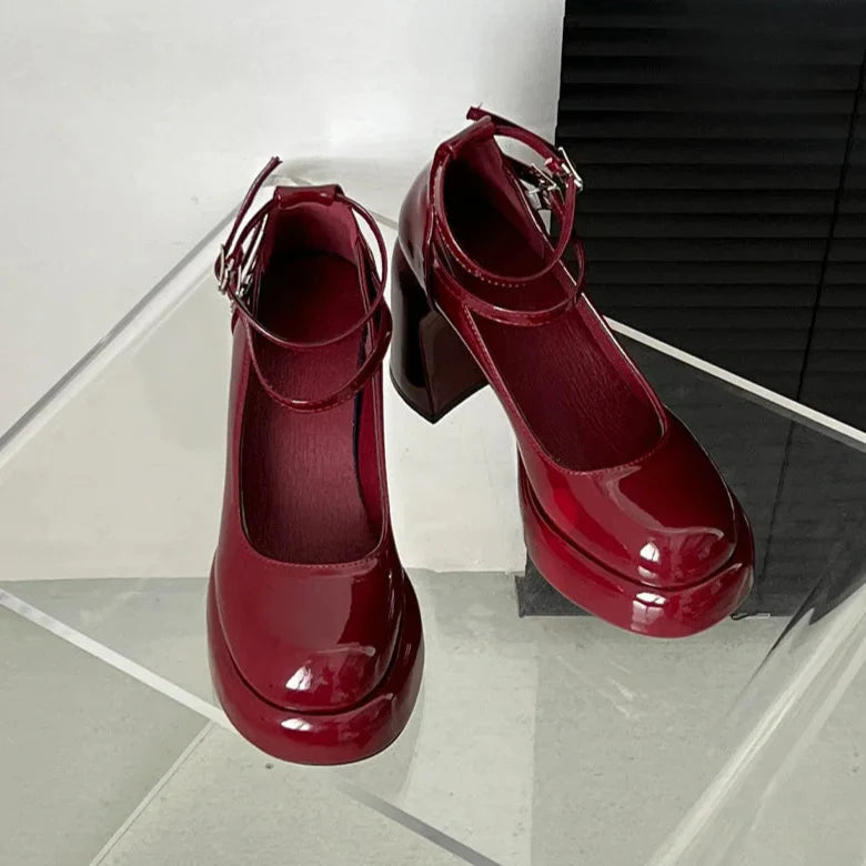 'I Am High' Chunky Pumps