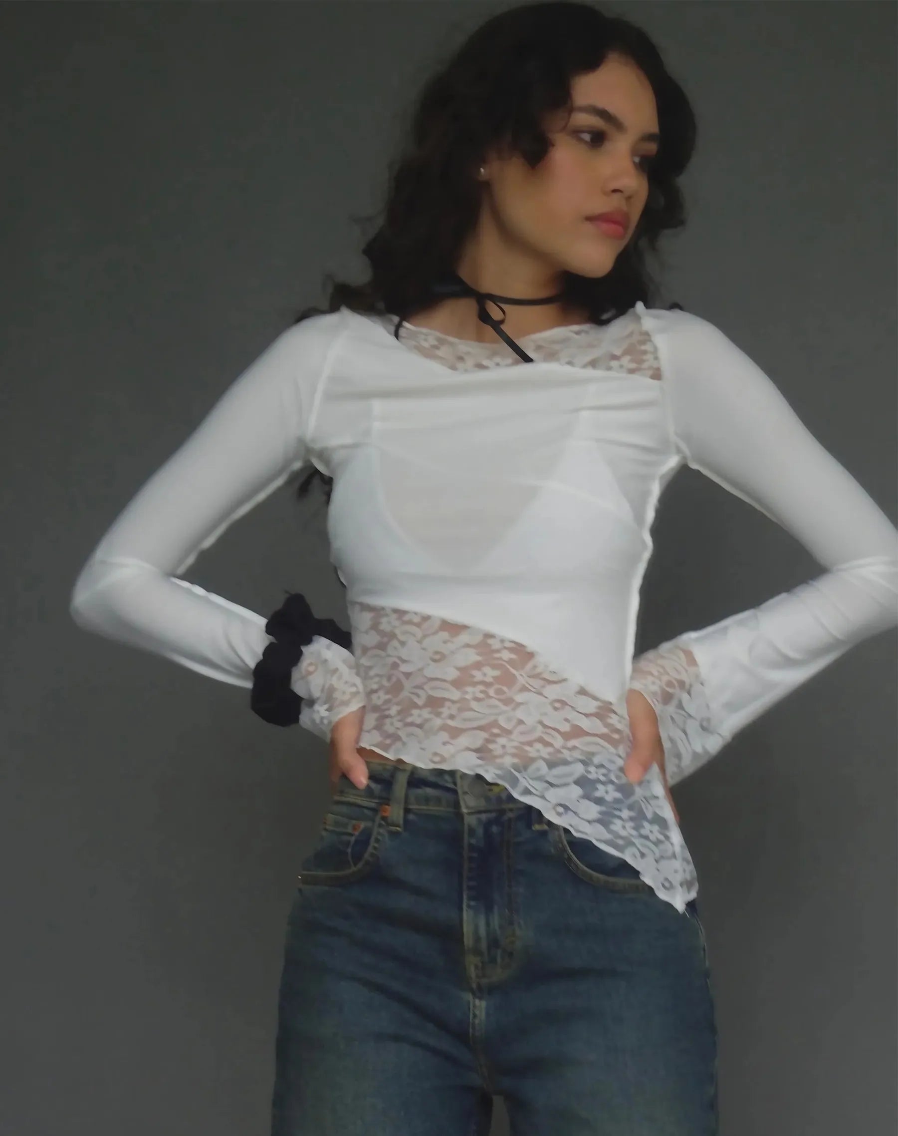 Sophia Stylish Lacework Top