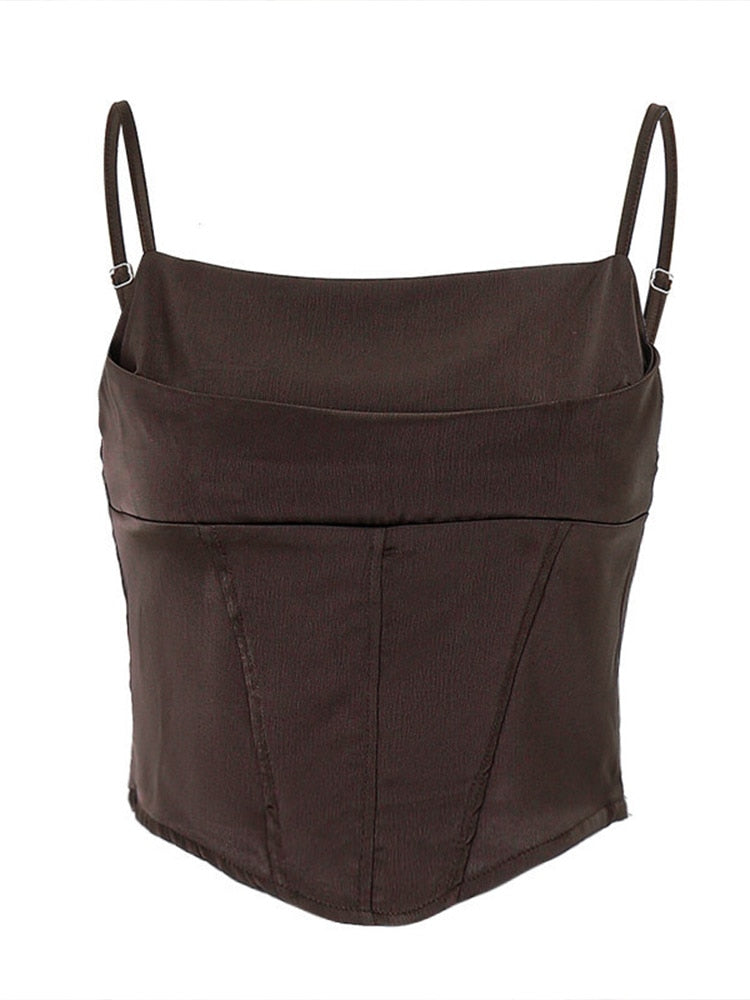 Jane Backless Crop Top