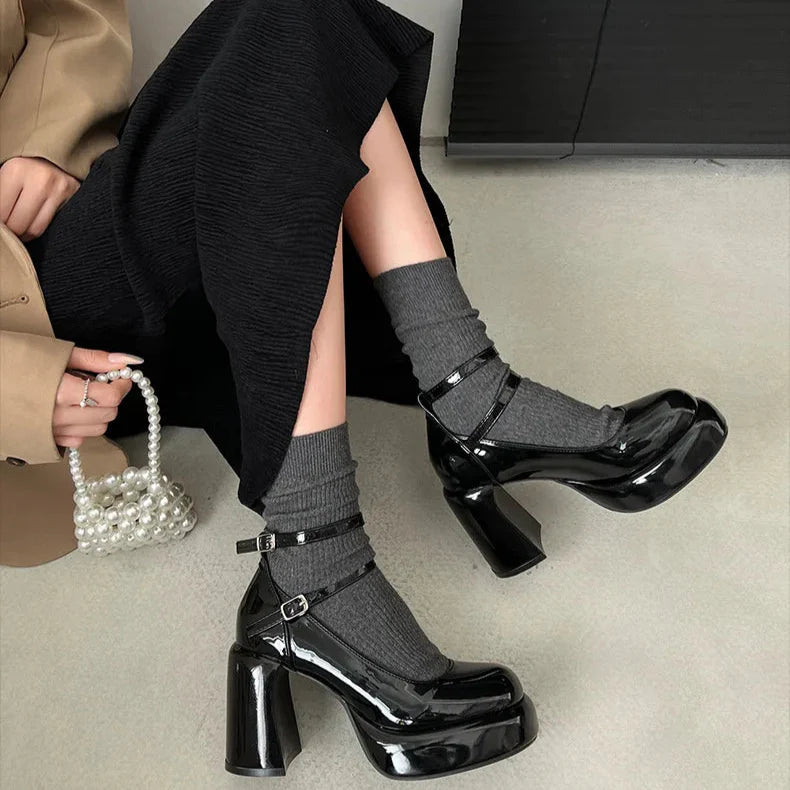 'I Am High' Chunky Pumps