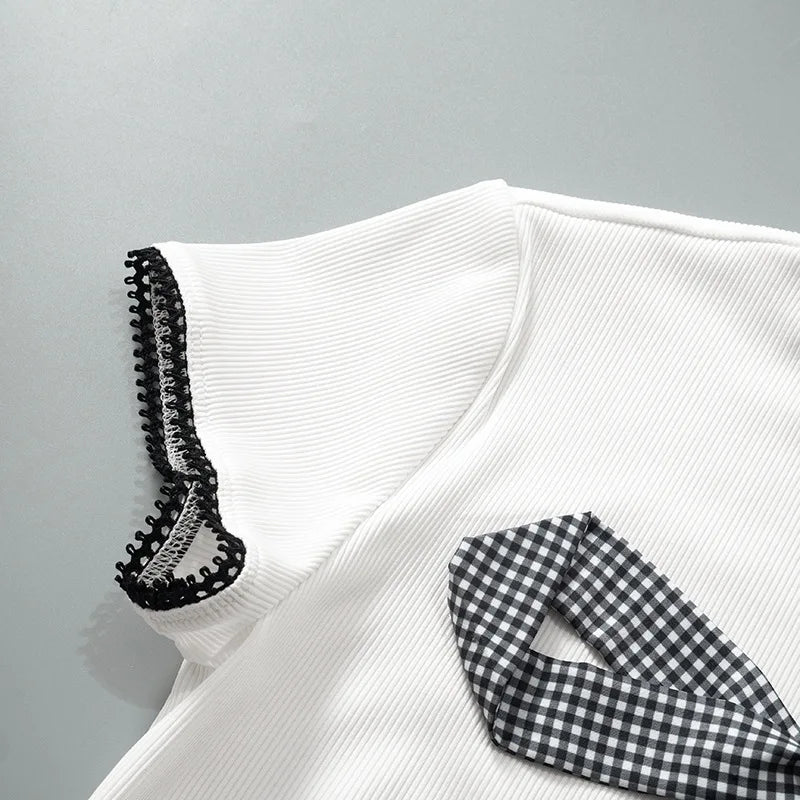 Large Bow Applique Top