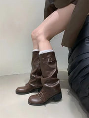 Veridian Knee High Boots