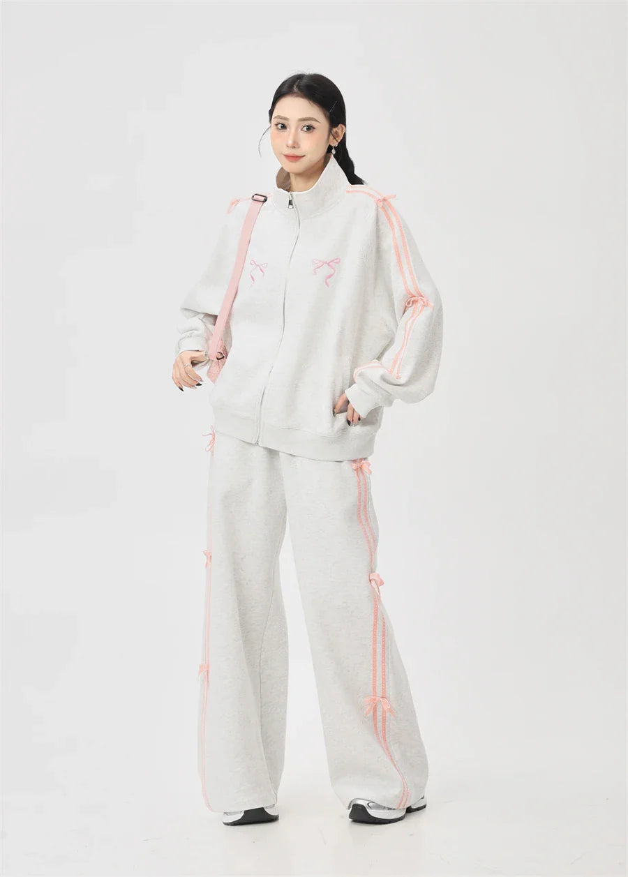 Bow Tracksuit Set