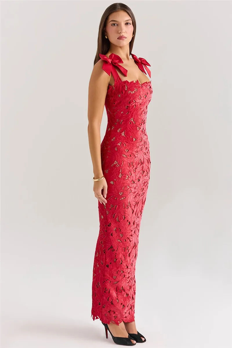 Shana Lace Maxi Dress