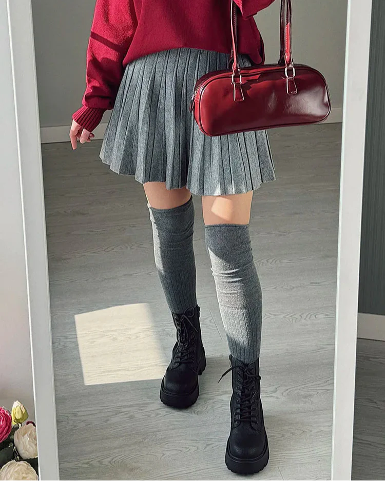 Doreen Mini Pleated A line Skirt