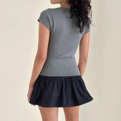 Button Up Knitted Top