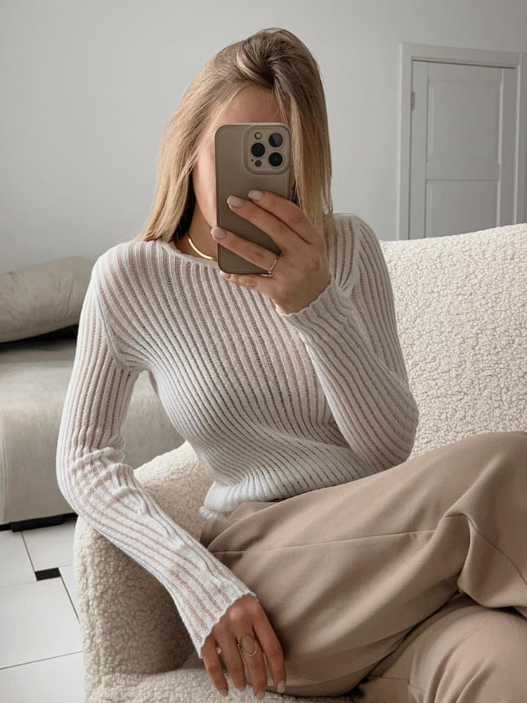 Stevie Skinny Long Sleeves T-Shirt