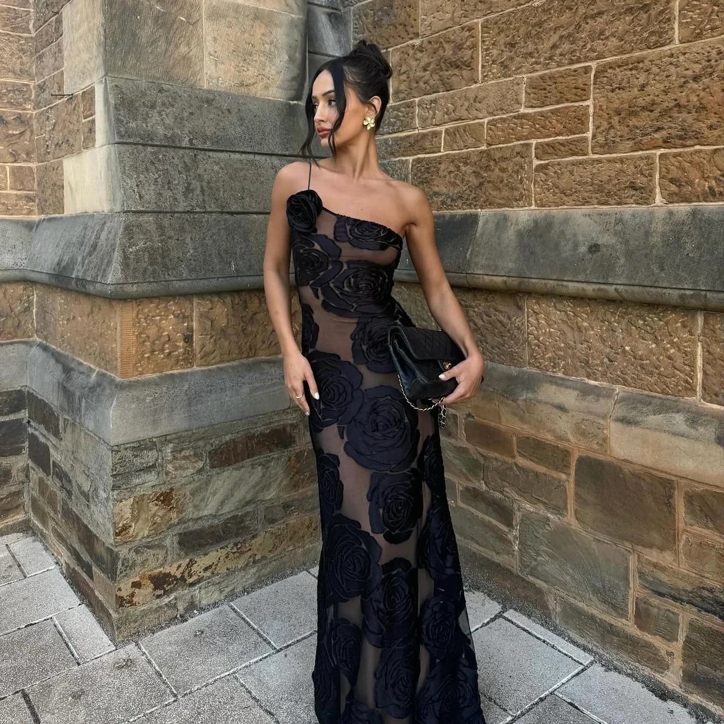 Shantel Mesh Bodycon Dress