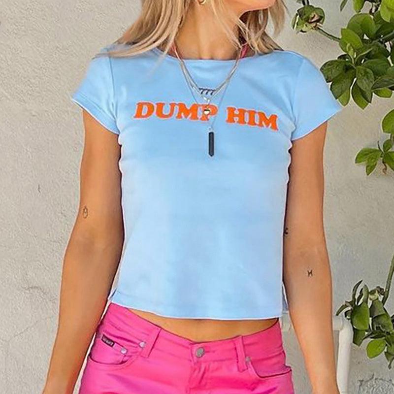 Dump Him Crop Top