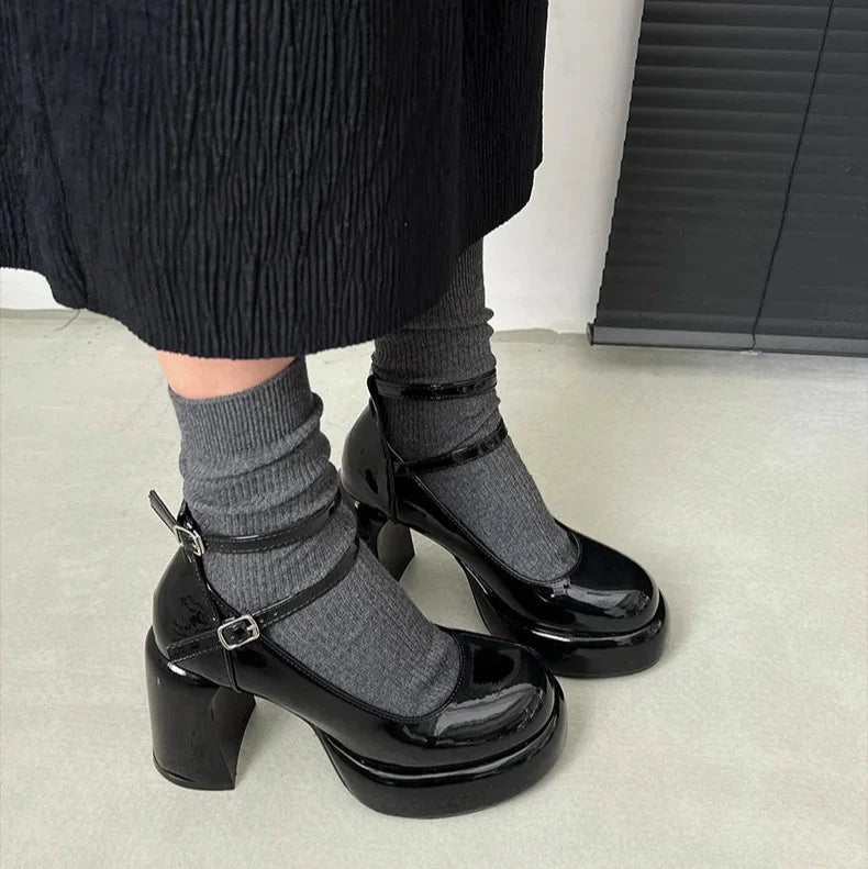 'I Am High' Chunky Pumps