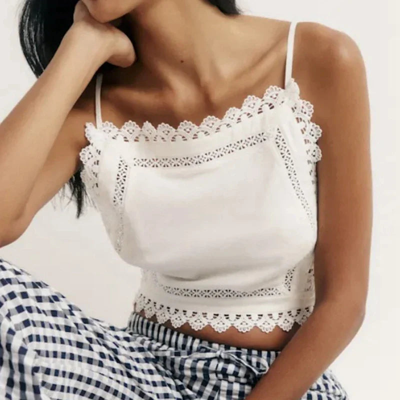 Floral Backless Adjustable Straps Bow Tied Split Square Top