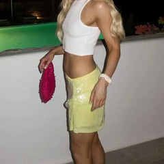 Sammie Sequin Mini Skirt