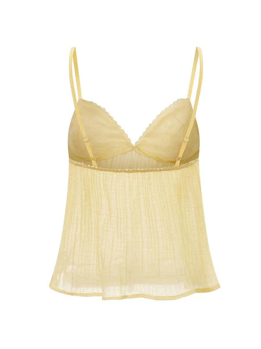 Sheer Cami Lace Top