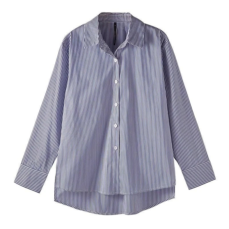 Working Downtown Striped Shirt