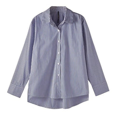 Working Downtown Striped Shirt