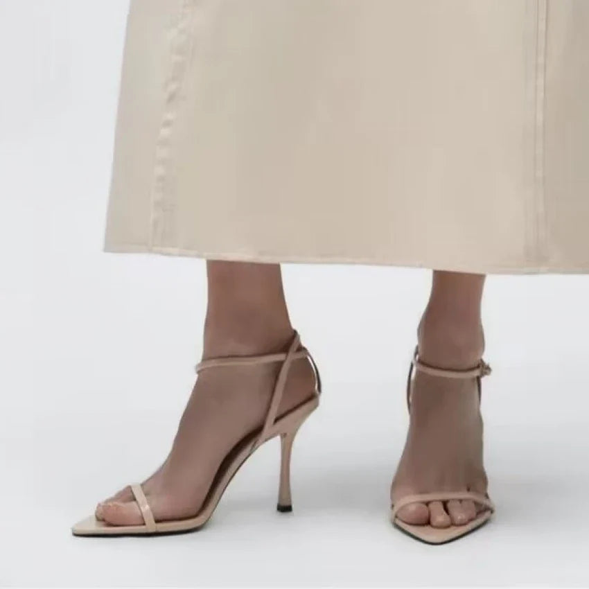 Viccura Strappy High Heels