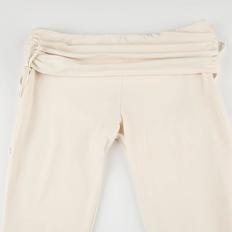 Emmalyn Drawstring Flare Pants