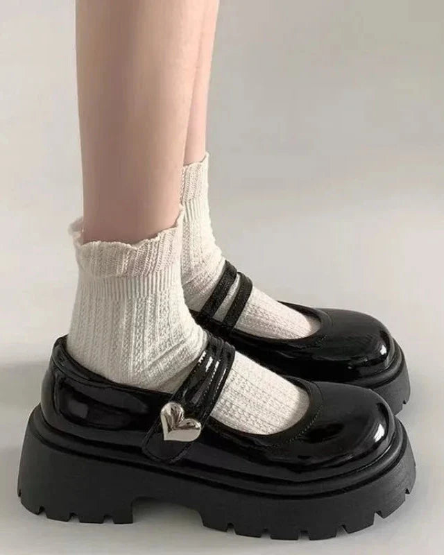 Charred Platform Loafers