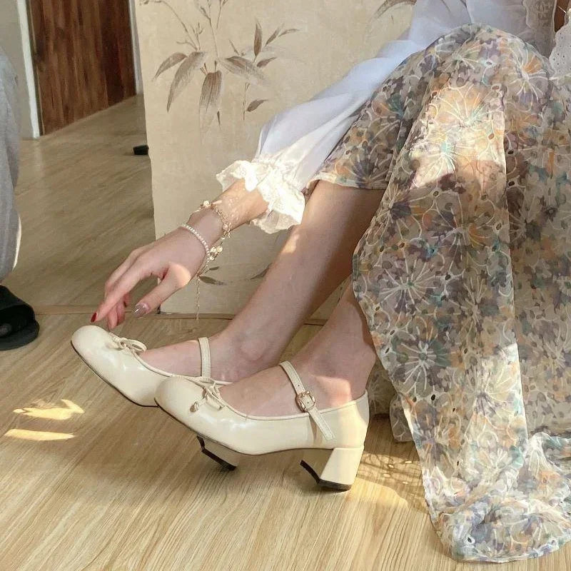 Amaia Bowtie Ballet Shoes