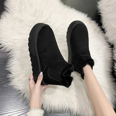 Elvera Plush Snow Boots