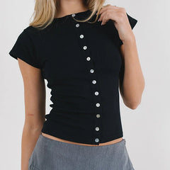 Button Up Knitted Top