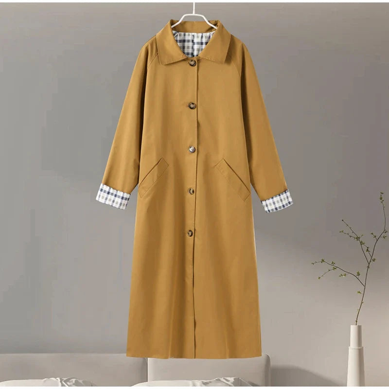 Brinley Long Trench Coat