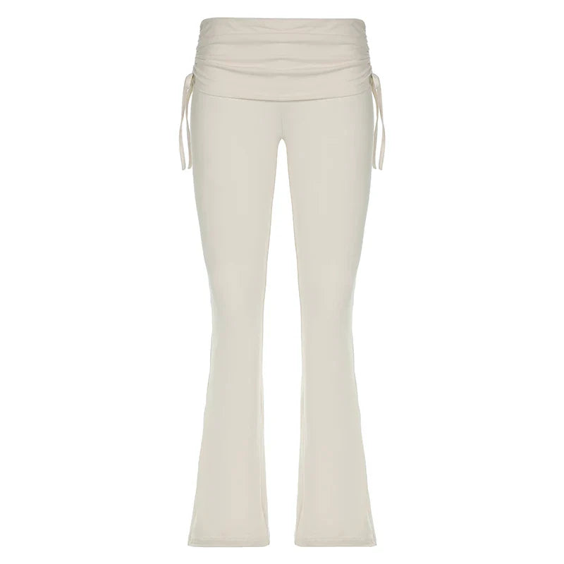 Emmalyn Drawstring Flare Pants