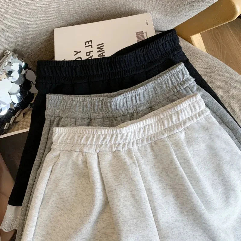 Lace Patchwork Sports Shorts