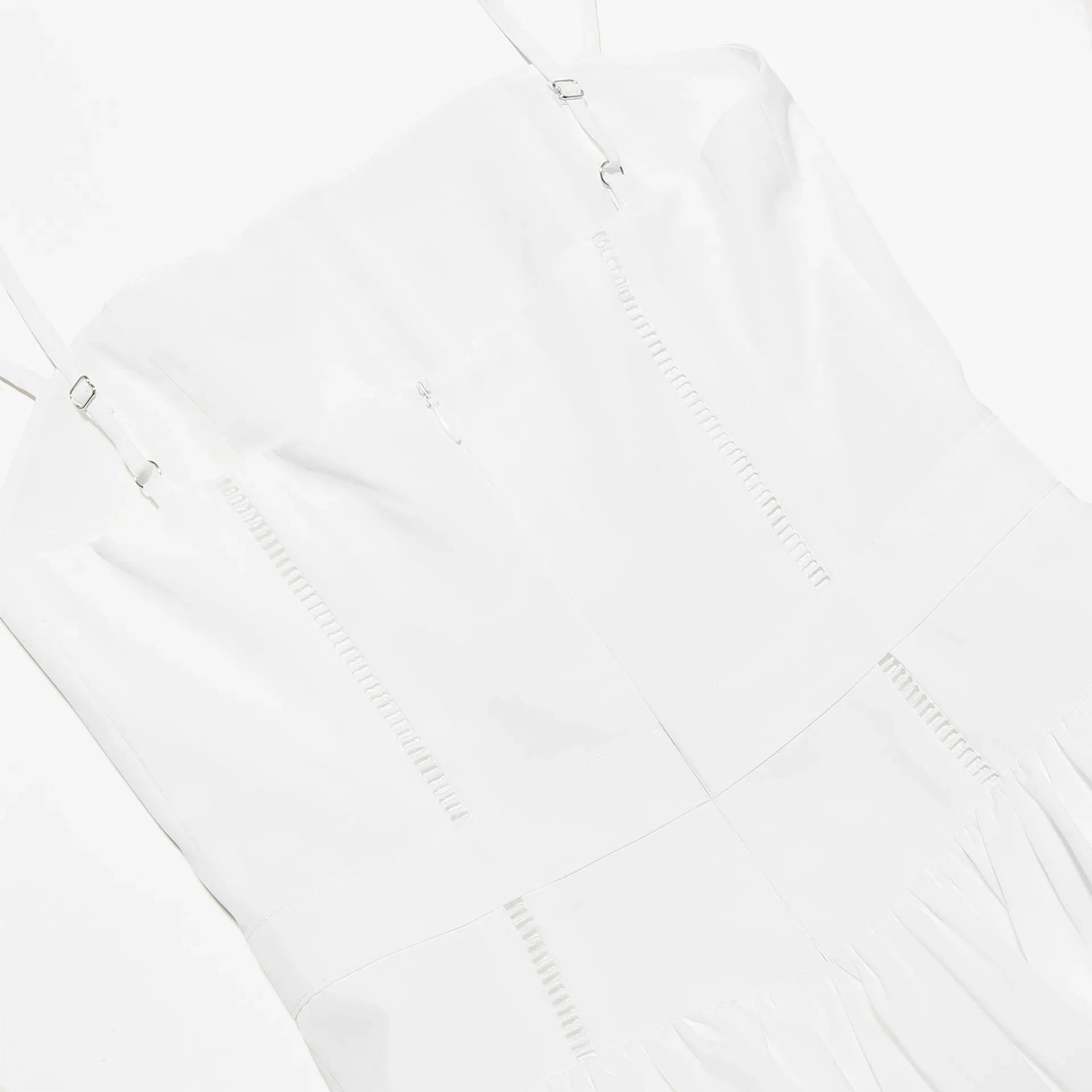 Maura Classic White Flare Dress