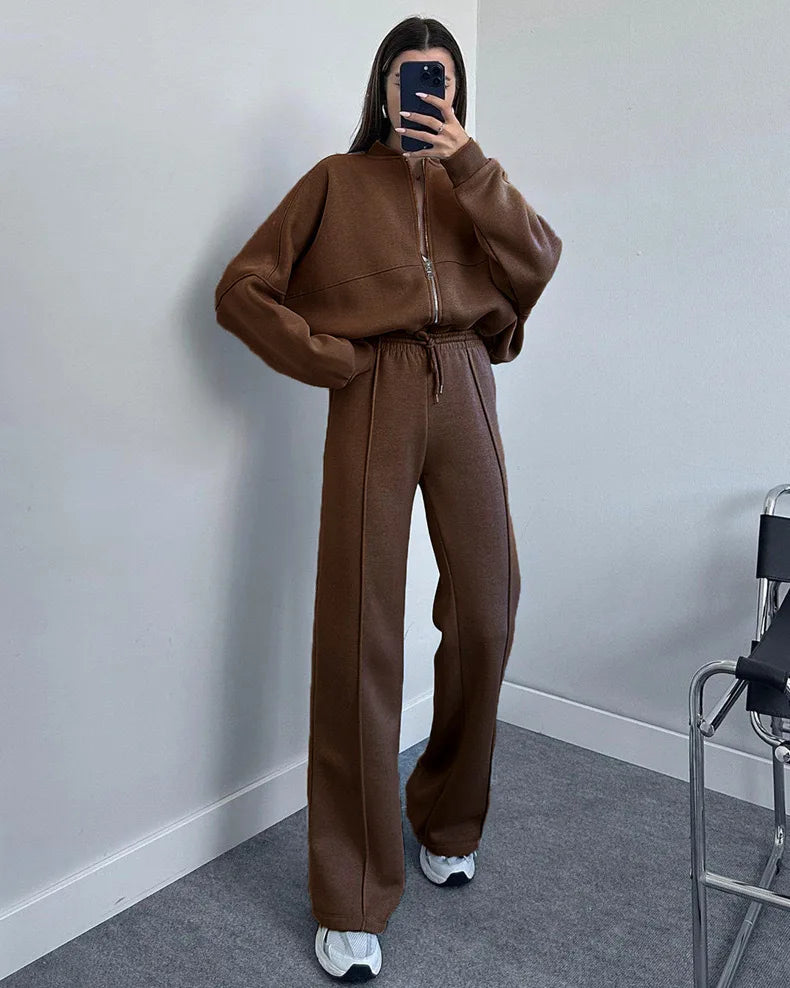 Ellis Straight leg Pants Matching-Set