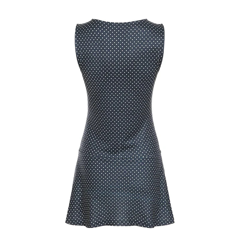 Polka Dot Tank Mini Dress