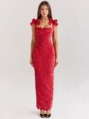 Shana Lace Maxi Dress