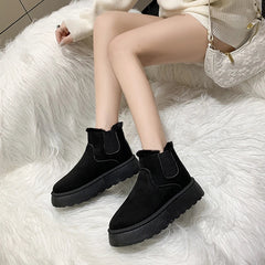 Elvera Plush Snow Boots