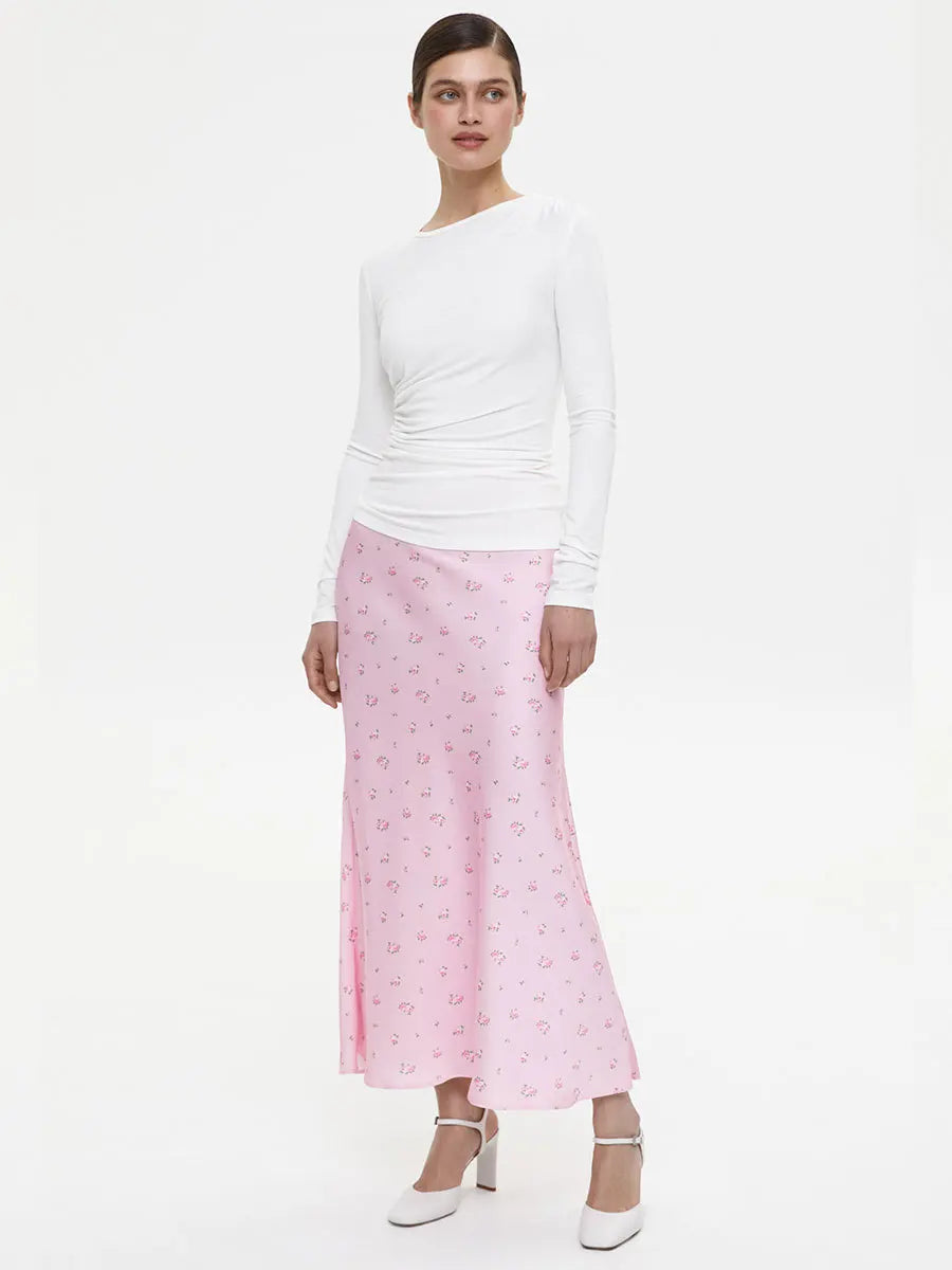 Deena High Waist Printed Skirt