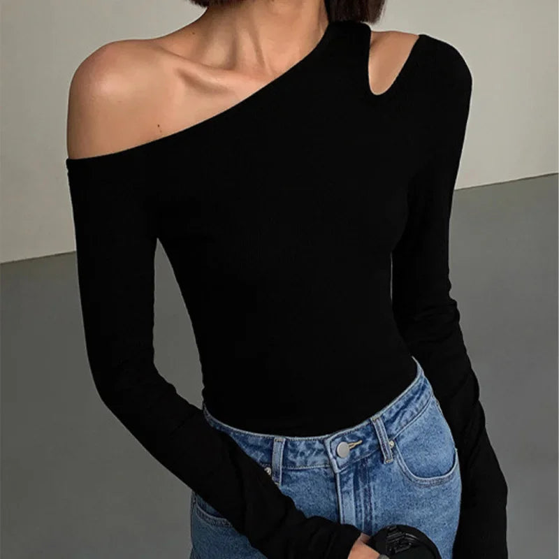 Galore Hollow Out Top