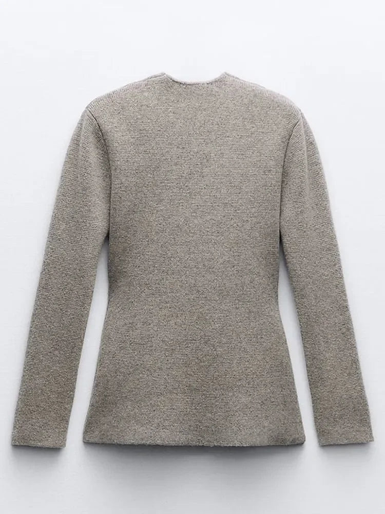 Winter Warmth V-Neck Chic Cardigan Coat