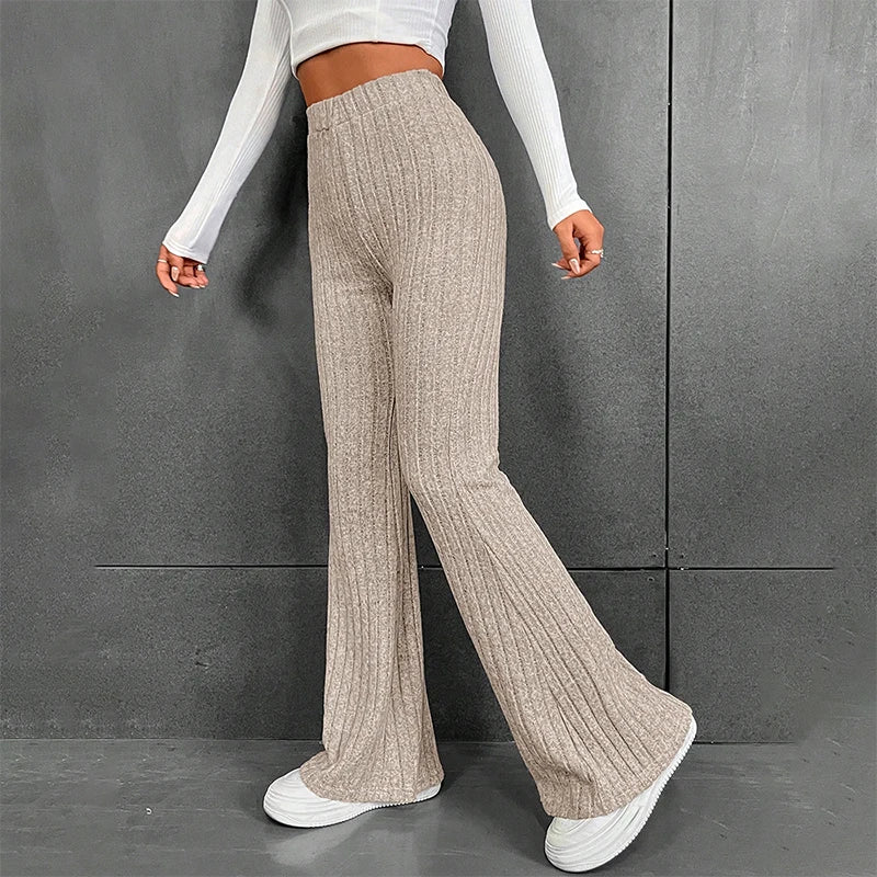 Pinstripe Perfection Wide-Leg Pants