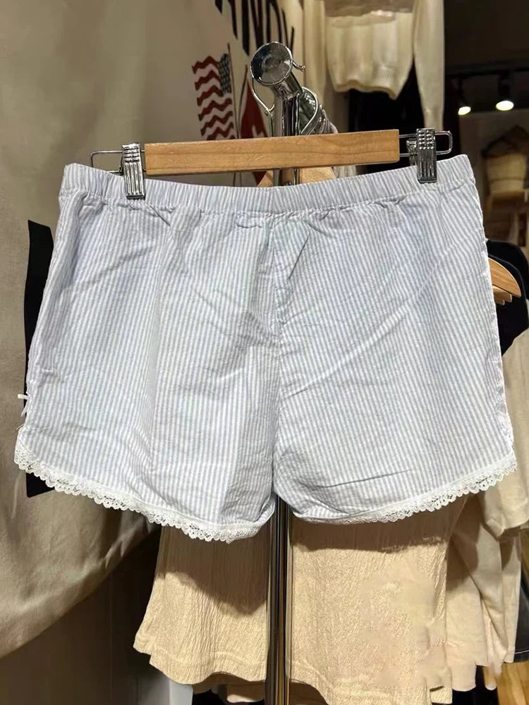 Cotton Elastic Women's Boxer Shorts