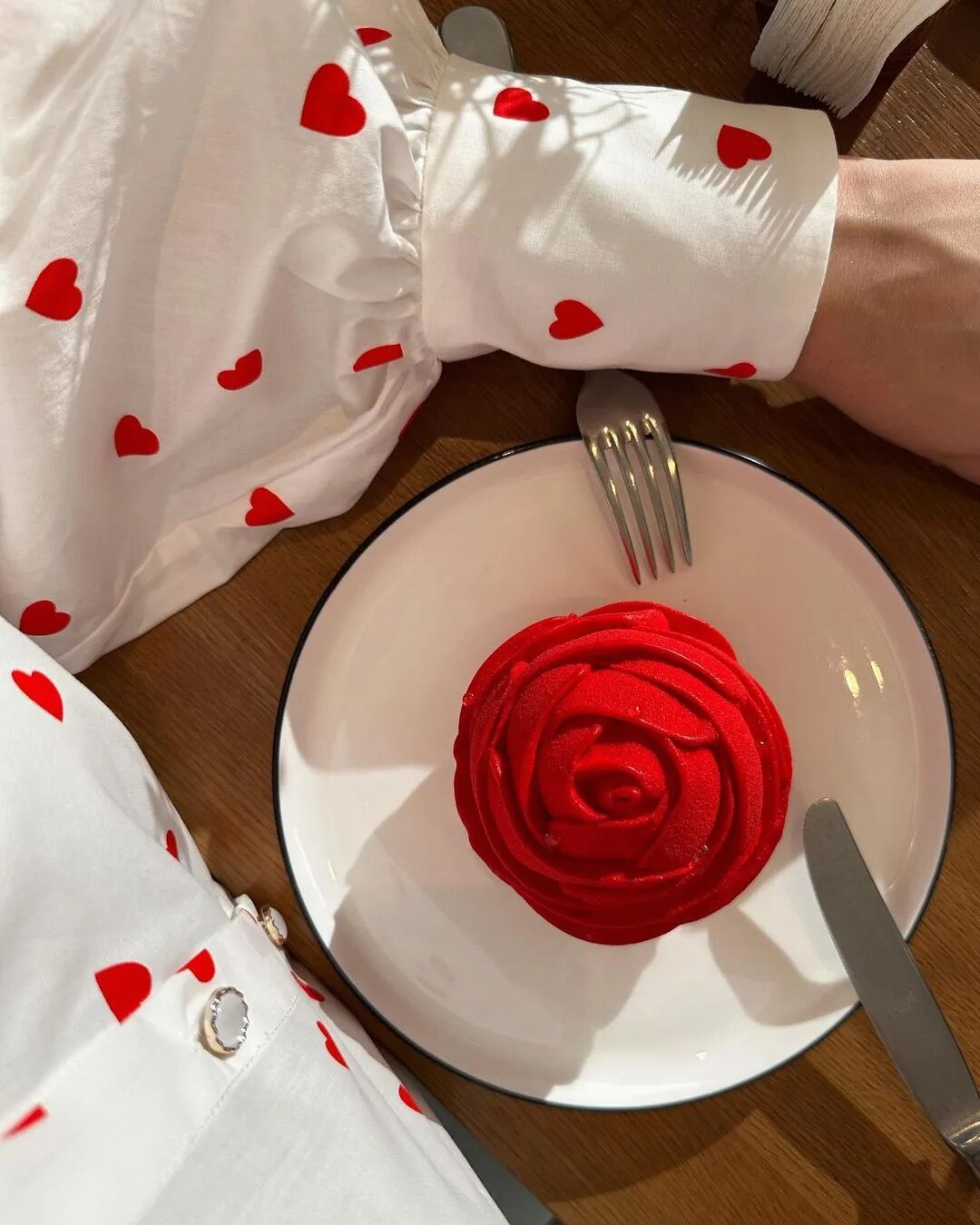 'Love In The Air' Heart Printed Shirt