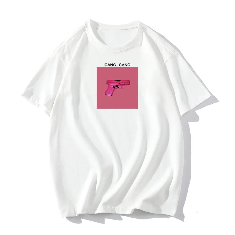 Gun Gang Graphic Tshirt Top
