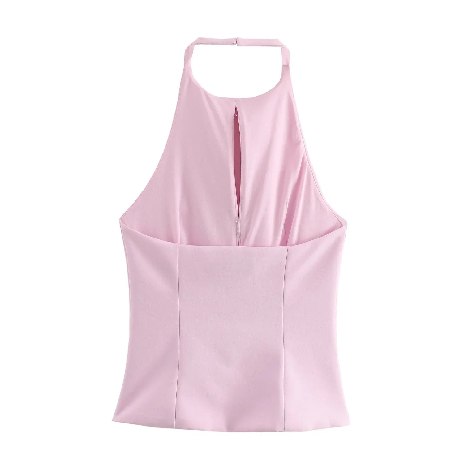 Bow Slit Vest Tank Top