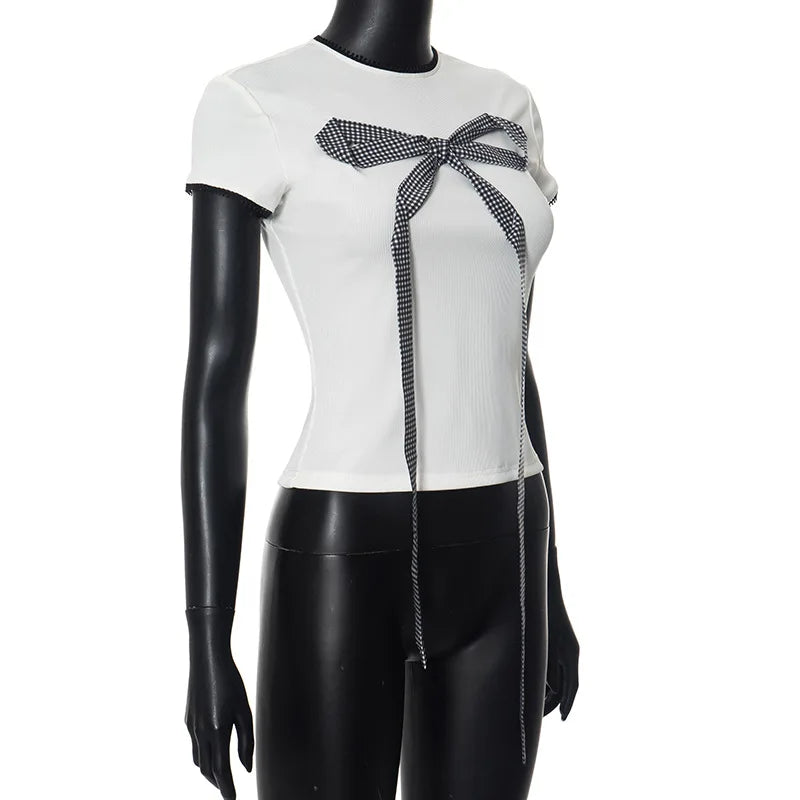 Large Bow Applique Top