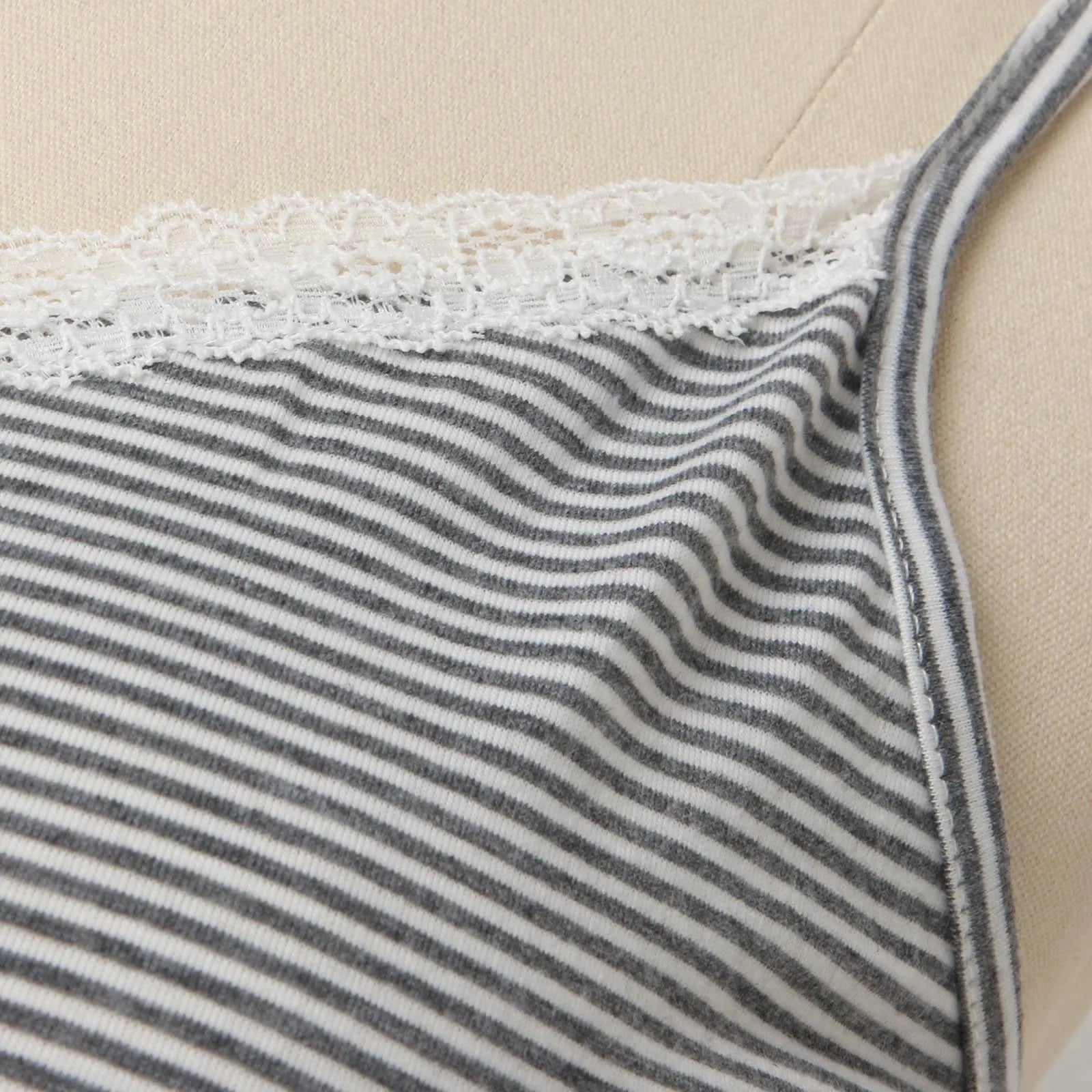 Stripe Cami Top And Shorts Set